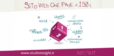 Studio Insight - Sito One Page € 190